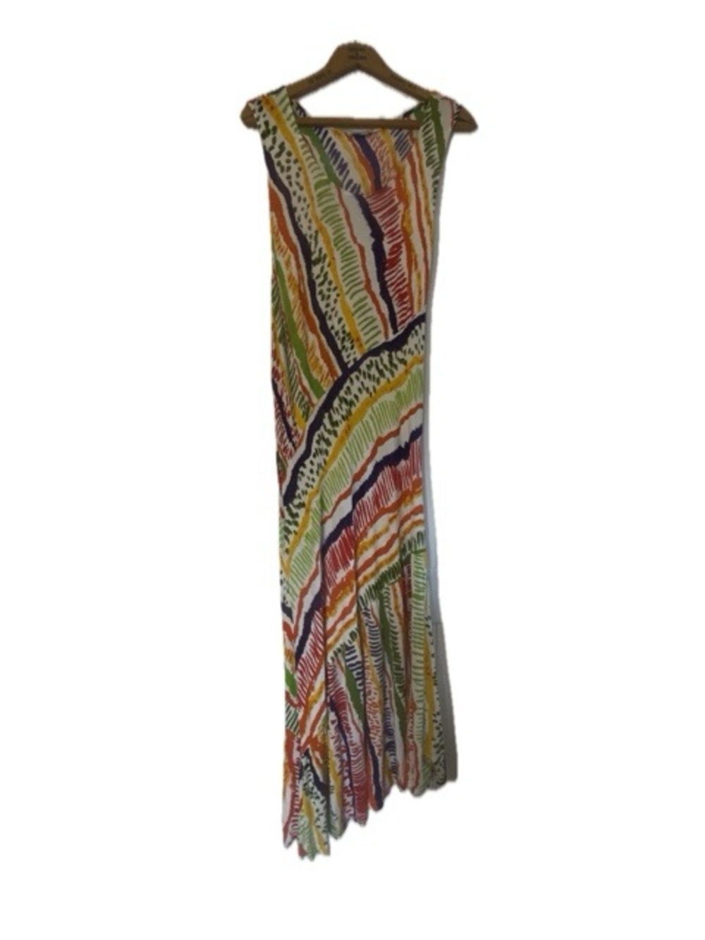Serengeti multi colored maxi dress